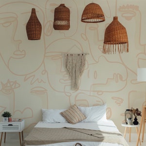 Raw Pixel Mural Wallpaper. Custom Bedroom Wallpaper Mural. Removable Peel & Stick + Traditional Wallpaper Options. Mural.