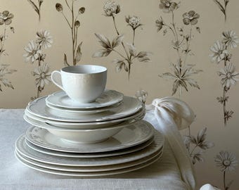 Herbal Etchings Wallpaper. Removable Peel and Stick Wallpaper and Traditional Wallpaper Options.