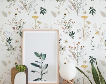 Aerie Floral Wallpaper. 2024 Collection. Peel and Stick and Traditional Options. Removable Options. Modern Accent Wall. Updated. 25 Inch*