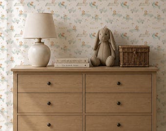 Cloudbound Wallpaper. Peel + Stick and Traditional Options. Accent Wall. *