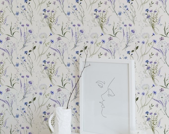 Aerie Floral Wallpaper. 2023 Collection. Peel and Stick and Traditional Options. Removable Options. Accent Wall. Updated. 25 Inch. *