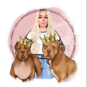 Logo de toiletteur pour animaux de compagnie, logo d'éleveur d'animaux de compagnie, logo de toiletteur de chien, logo d'éleveur de chien, logo de traitement de chevaux, logo de promeneur de chien, logo de famille, logo d'animal de compagnie, logo de bande dessinée,
