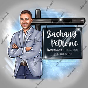 Realtor Logo, Real Estate Logo, House Seller Logo , Broker Realtor Logo, Business Logo, Real Estate branding, Home Selling,Cartoon Logo