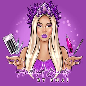 Lash Maker Logo,Lash Designer Logo,Lash artist Logo, Lash Tech Logo ,Beauty Lashes Logo,Lash extension Logo,Lash Studio Logo,Cartoon logo