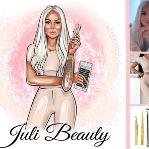 Lash Artist Logo,Lash Technician Logo,Lash Maker Logo,Lash Designer Logo,Beauty Lashes Logo,Lash extension Logo,Lashes Studio,Cartoon logo