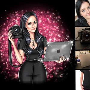 Fotografen Logo Design, Professioneller Fotograf Logo Design, Foto Studio Logo Design, Fotograf Cartoon Logo, Cartoon Logo, Business Logo