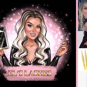 Lash technician Logo,Lash Maker Logo,Lash Designer Logo,Lash artist Logo,Beauty Lashes Logo,Lash extension Logo,Lashes Studio Logo Design