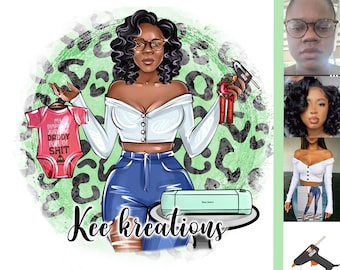 Logotipo de Crafter, logotipo de vaso, logotipo de Cricut Craft Maker, logotipo de Hand Crafter, diseñador de camisetas, logotipo de decoración, marca de fabricante de vasos, logotipo de dibujos animados