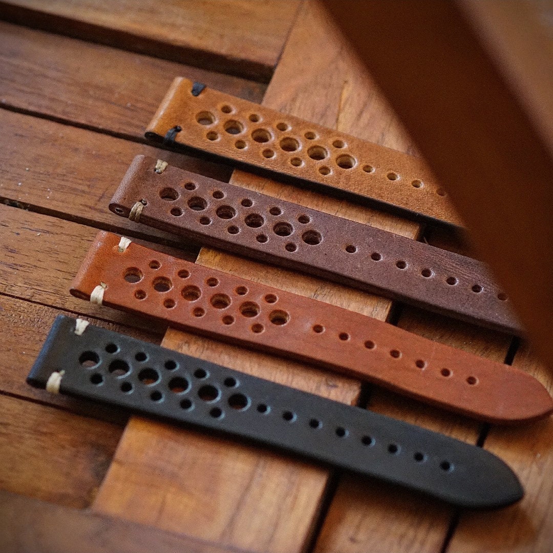 B R Bands Uhrenarmband Klassisch Vintage Racing Uhrenarmbänder - Main Image