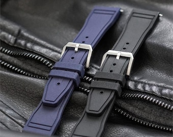 B & R Bands Synthetic Pilot Watch Band Straps for IWC - 20mm 21mm 22mm