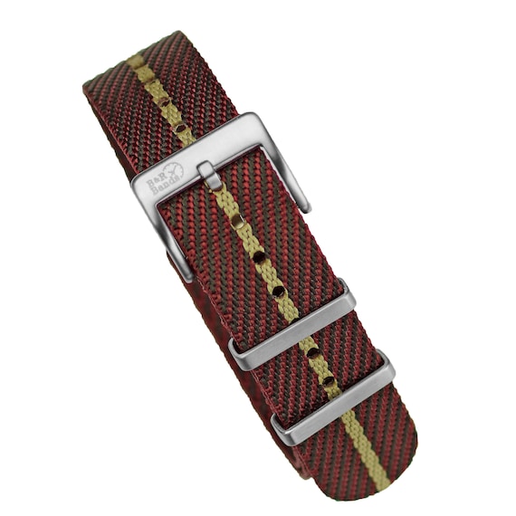 B R Bands Woven Fabric Nylon Nato Watch Band Straps 20mm 22mm Etsy