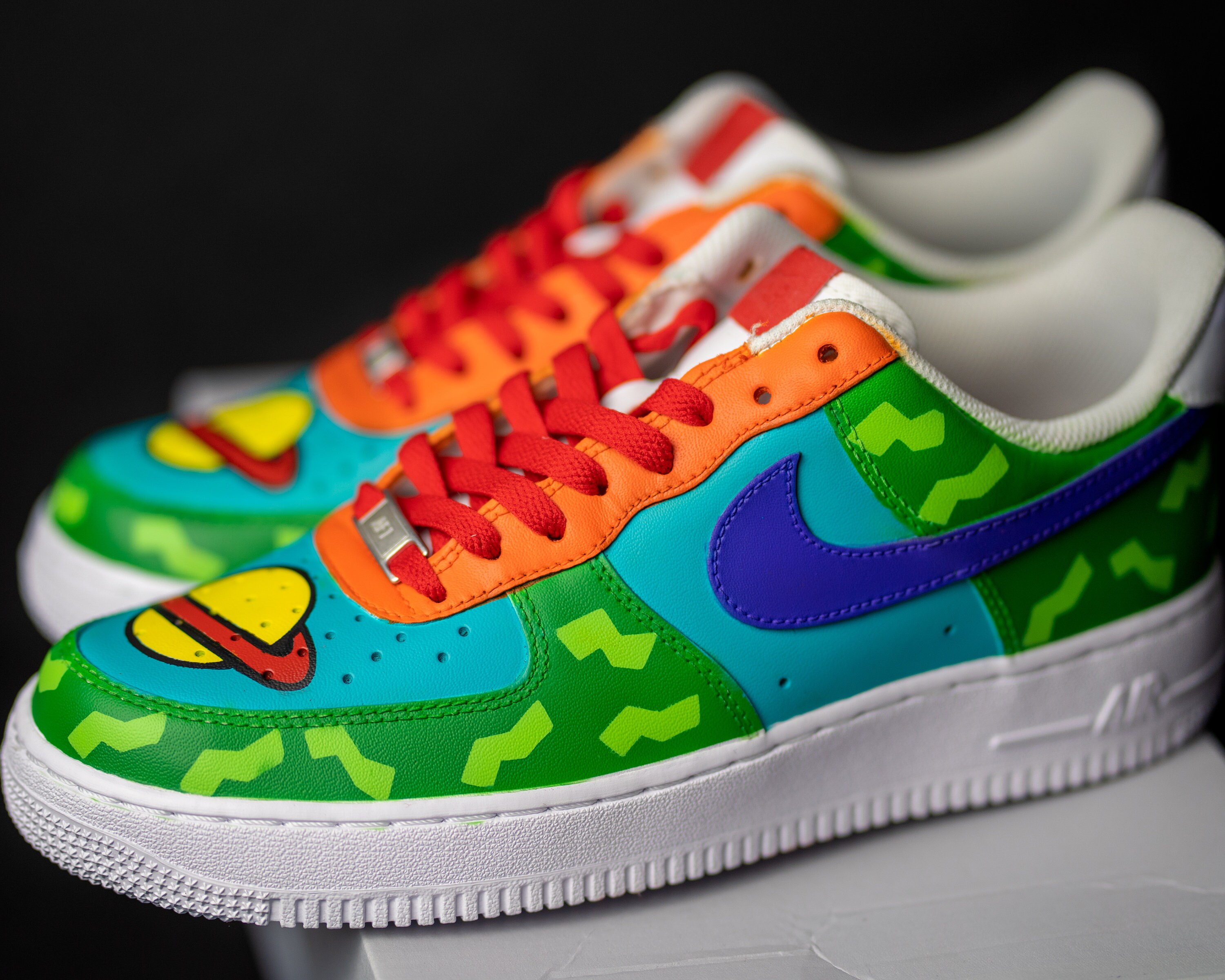 raíz Ver a través de En respuesta a la Rugrats Chuckie Finster Tema Airforce 1 Aduanas Sólo 10 - Etsy España