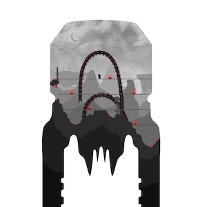 Terraria - The Destroyer | Digital Silhouette Piece