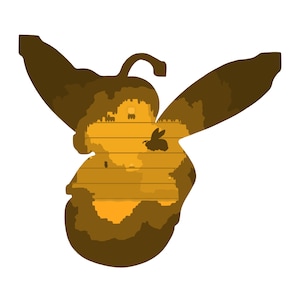 Terraria - Ape regina / Silhouette digitale