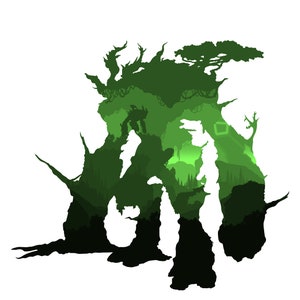 Ark Survival Evolved - The Forest Titan | Digital Silhouette Piece