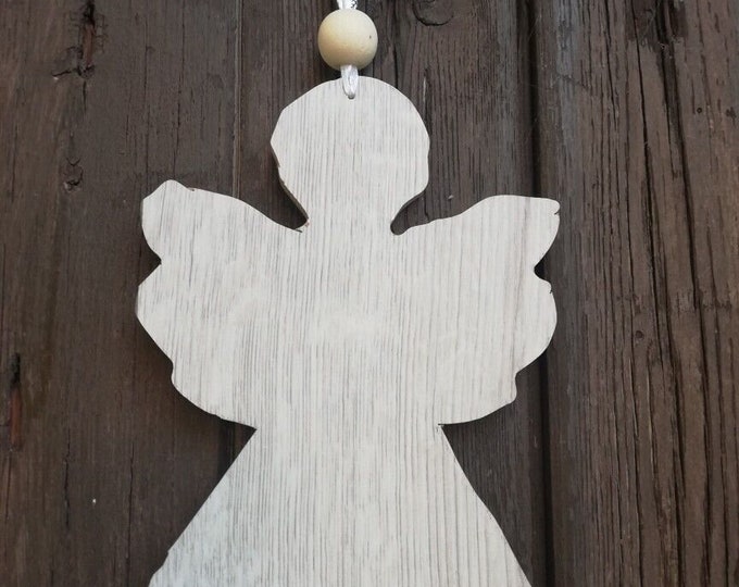 Wooden angel decoration