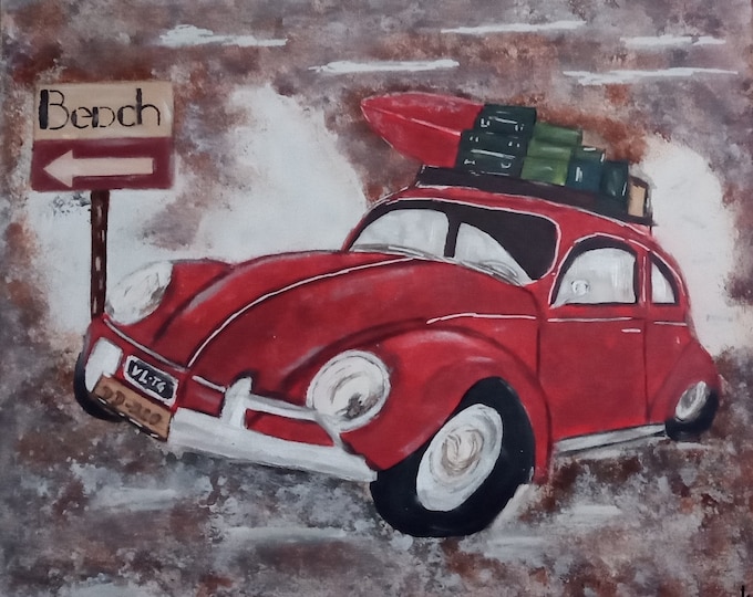 Beetle car painting