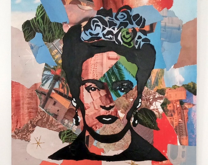 Painting Frida Kahlo