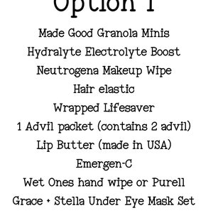 Hangover Kits Bachelorette Party Girls Night Out Survival Kits Custom ...