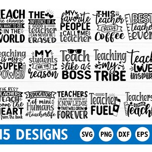 Teacher SVG, School Svg, Teacher Svg Bundle, Teacher Quote Svg, Teacher Appreciation Svg