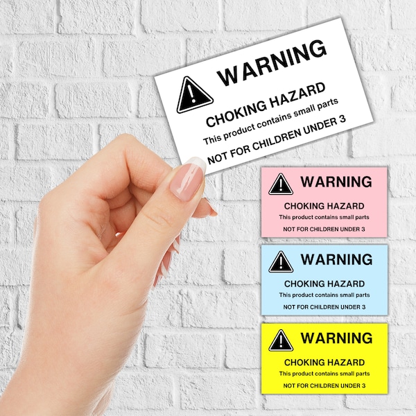 Warning Choking - Etsy
