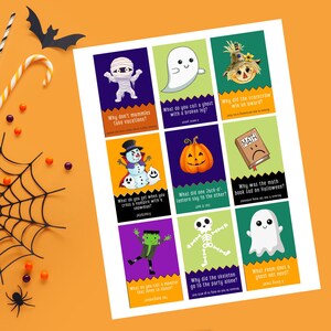 Blagues d'Halloween pour enfants, Blagues d'Halloween sur la boîte à lunch, Blagues d'Halloween à imprimer, Blagues d'Halloween pour enfants