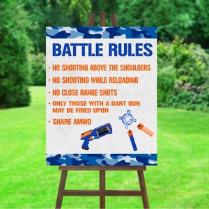 Dart Gun Party, Dart Gun Geburtstag, Dart Gun Poster, Dart Gun Party, Dart Gun Party
