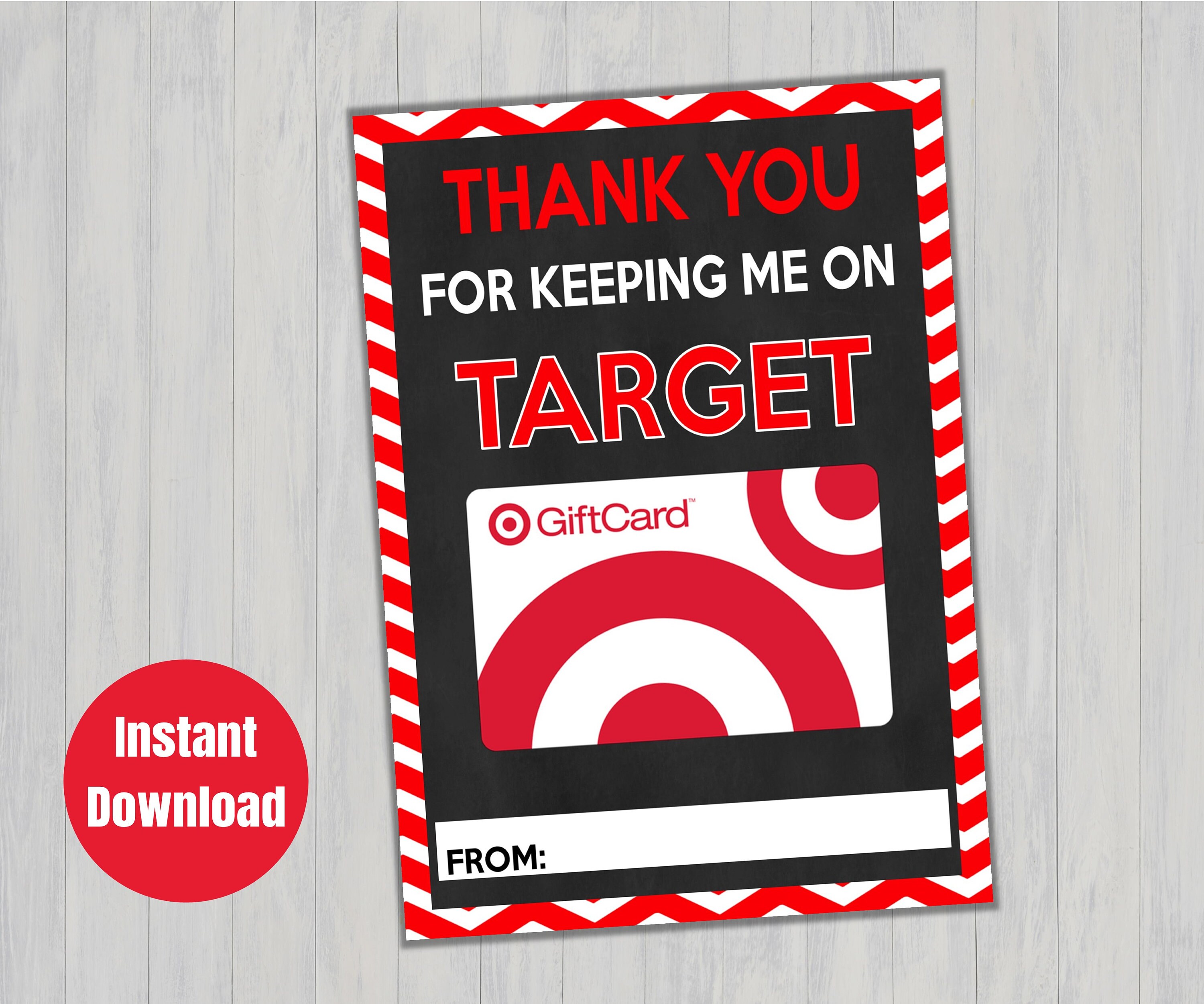 Teacher Target Gift Card Holder Gift Card Holder Gift Card Etsy