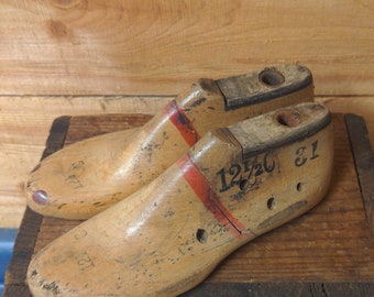 Wooden Shoe Last Pairs,                         Youth sizes 1.5 C & 2C