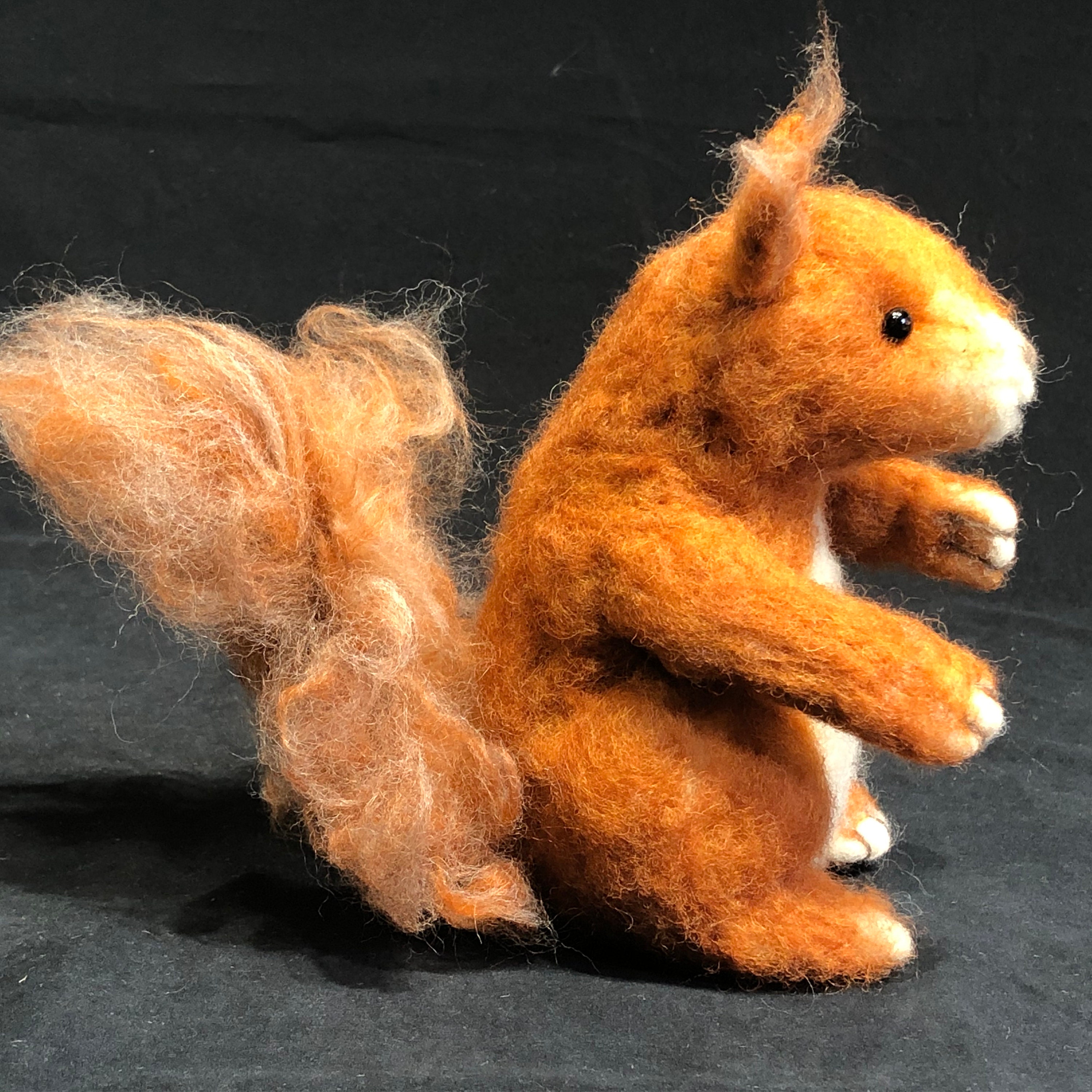 Needle Felted Squirrel Etsy
