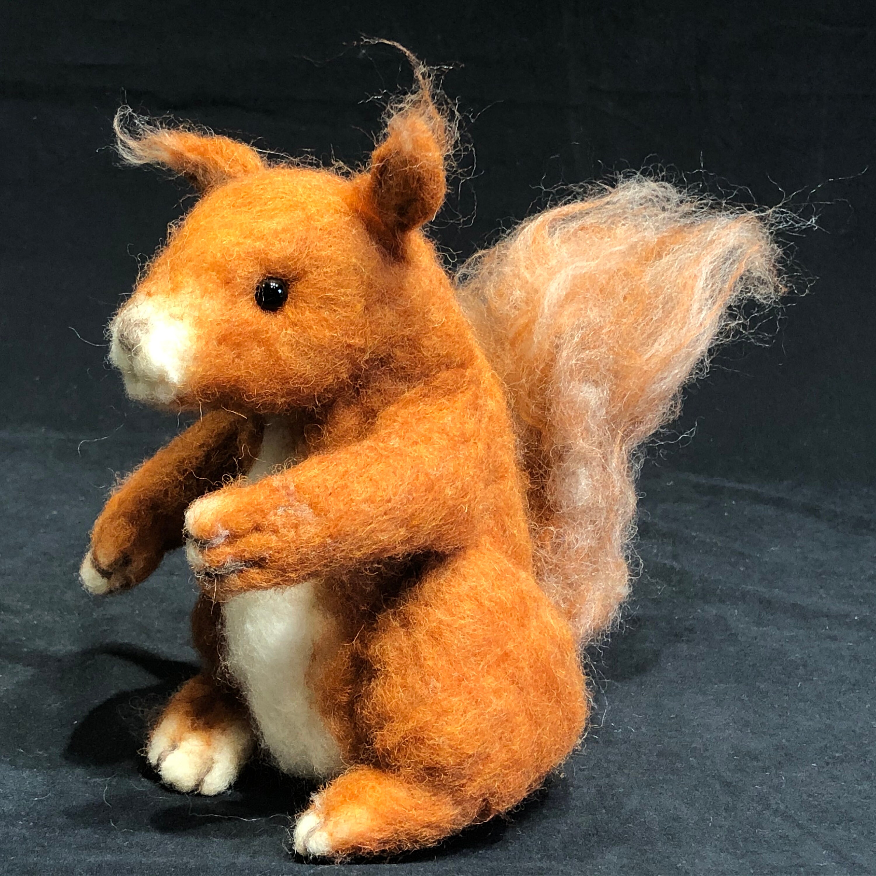 Needle Felted Squirrel Etsy