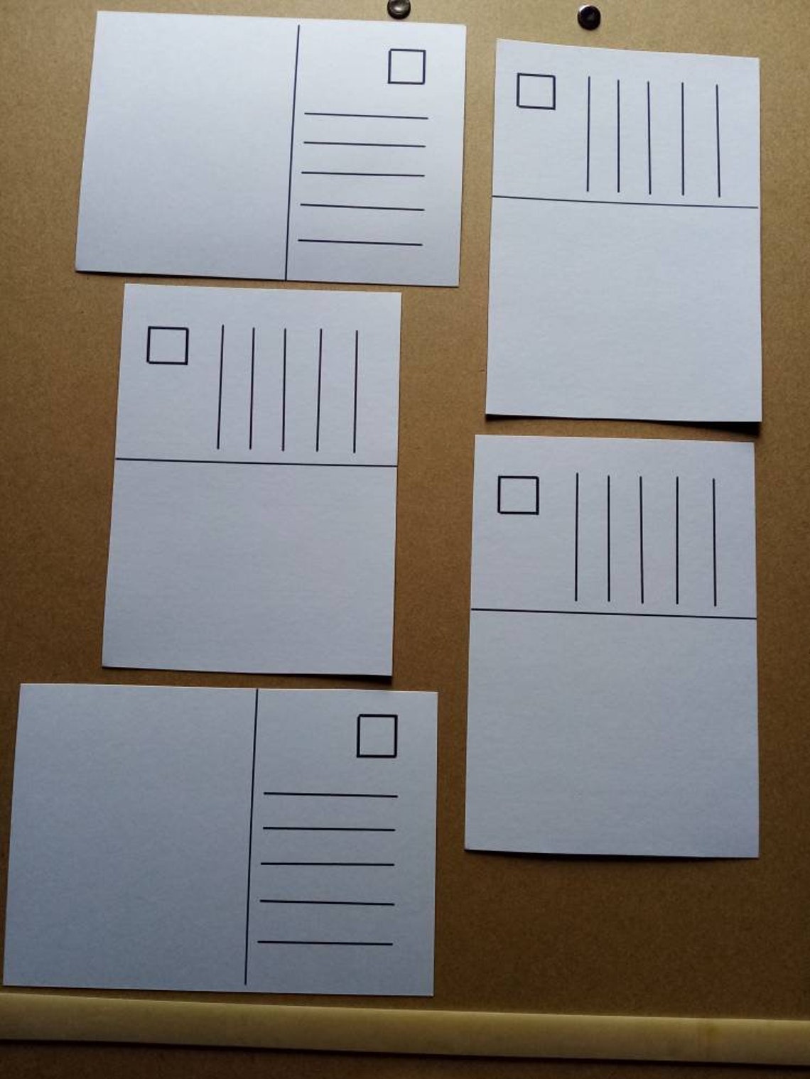 5 postcard pack Etsy