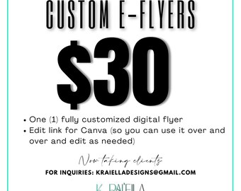 Custom Flyer Design | Business Promo Flyer | Event Flyer | Branding Flyer | Instagram Flyer | Digital Flyer Template