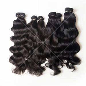 Rohes Haar-Bundle Bilder / Hochwertige Fotos / Haarwebart / Frontal, Körper, Verschluss & Lose Welle / Small Business Stock Bilder / Haar-Bundles Bild 4