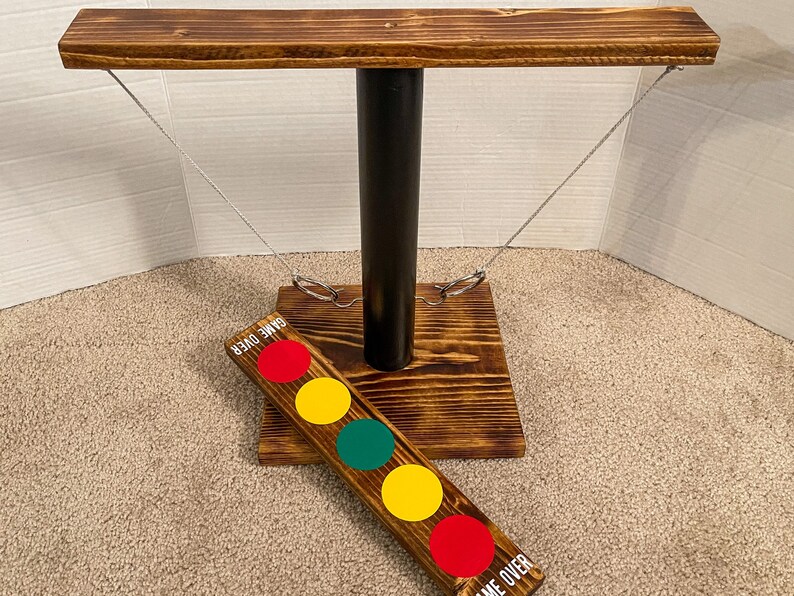 Ring and Hook 2 Player Drinking Game Bimini Table Top Ring and Hook