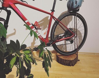 Eichenholz Fahrradständer Bike Vollholz Hairpin Indoor Fahrrad