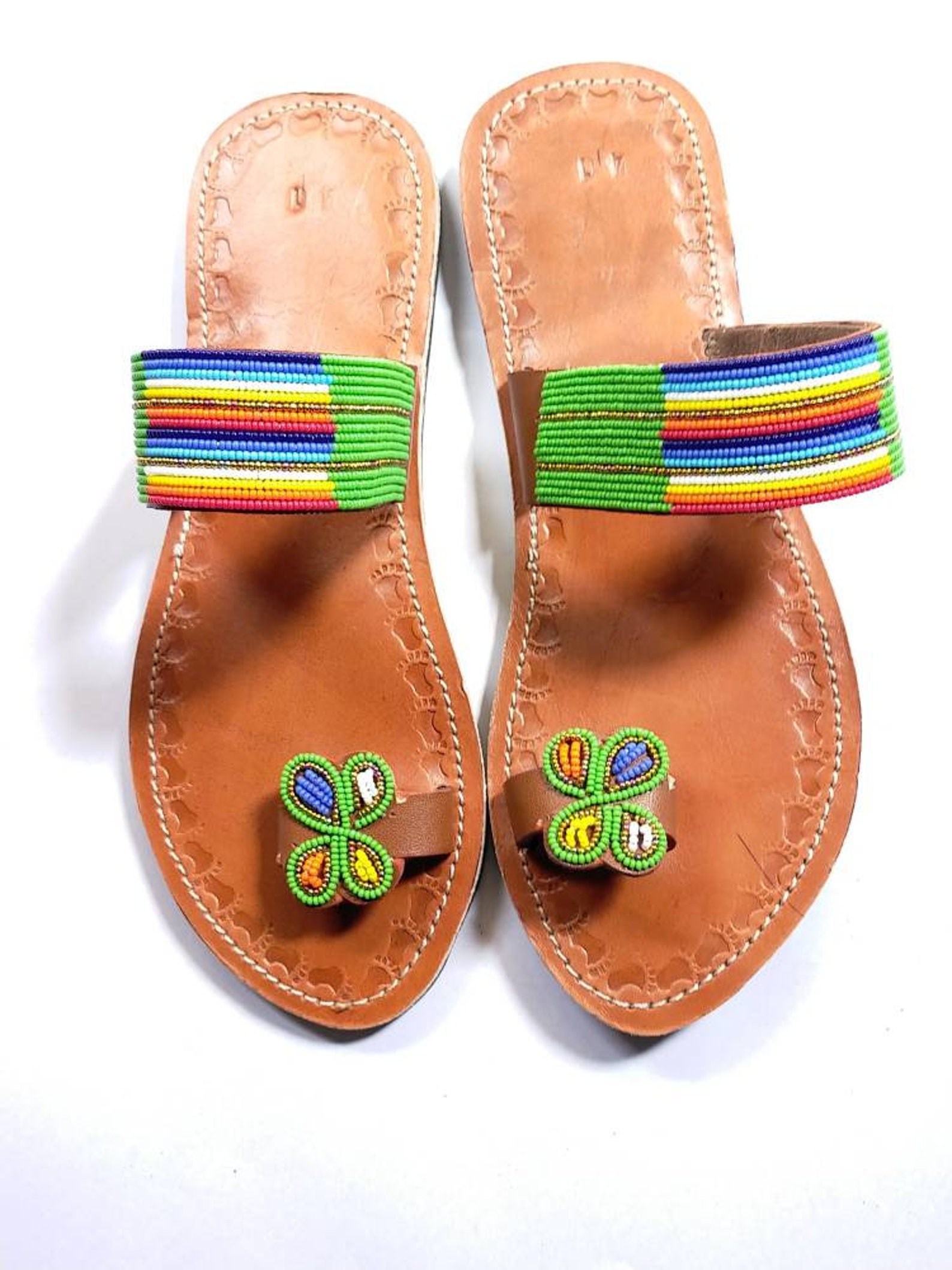 African Leather Sandals Women Sandals Summer Sandals Etsy