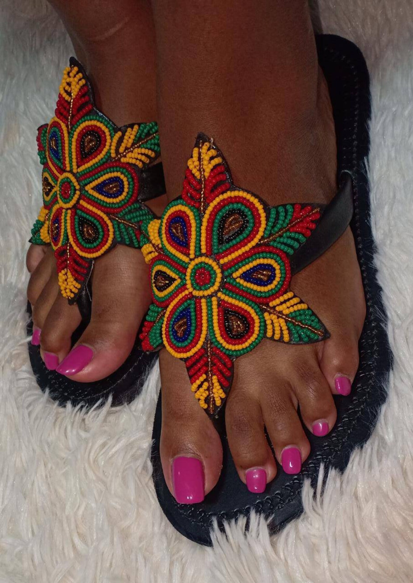 African Leather Sandals Women Sandals Summer Sandals Etsy UK