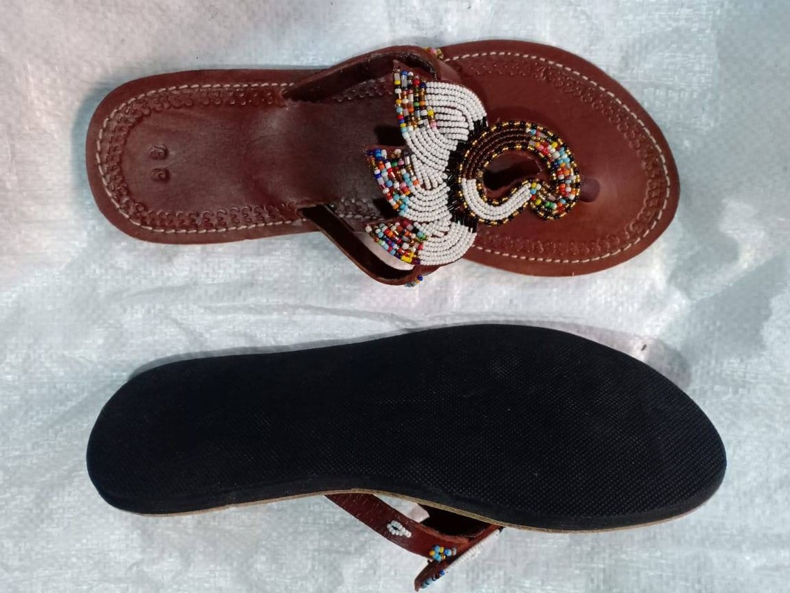 African leather sandals women sandals summer sandals Etsy