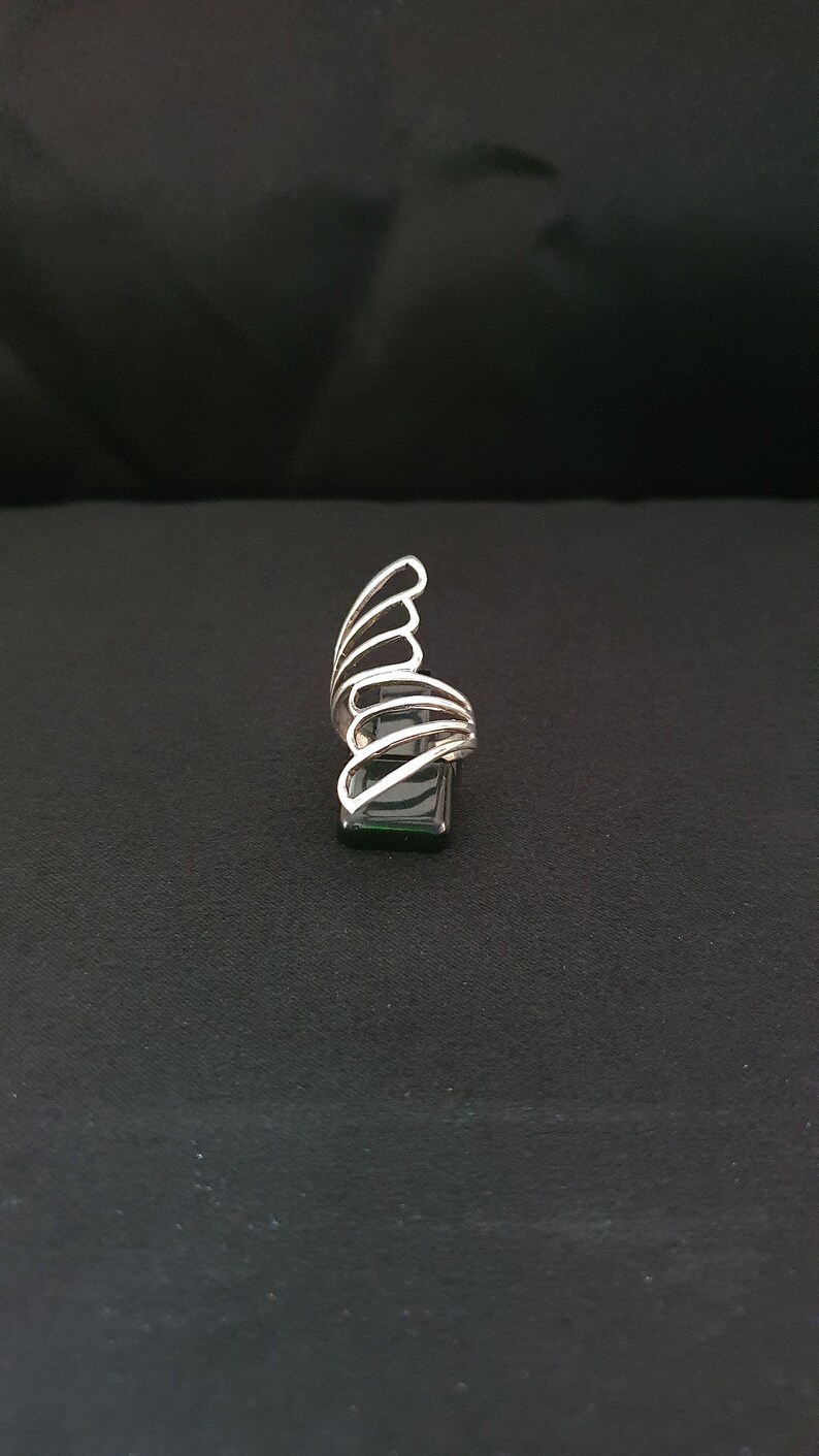 contrary to glamorous plain fit silver ring R11 p