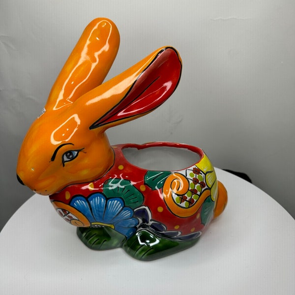 Talavera Ceramic Bunny - Talavera Yard Art