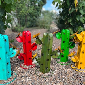 Mini Saguaro Cactus - Garden Art