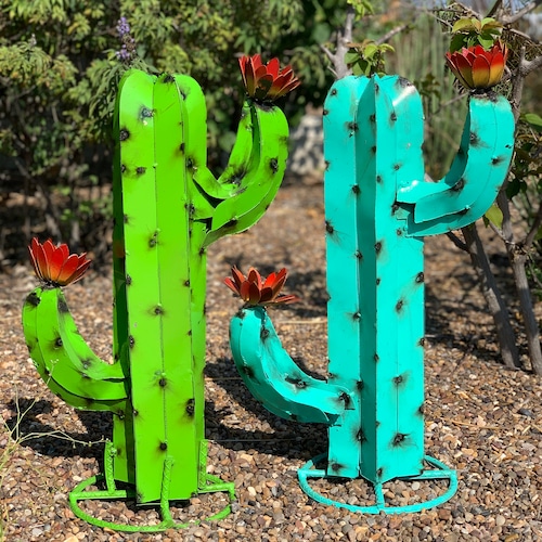 Image of Cactus lawn ornament