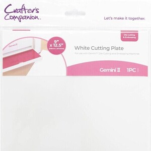 Crafter's Companion NEU Gemini II A4 weisse Cutting Plate Stanz Schneideplatte einsetzbar für die Stanz- und Prägemaschine