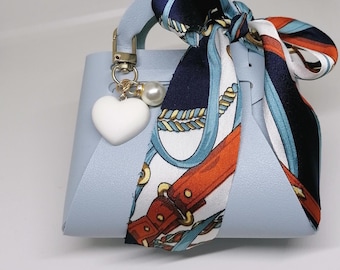 ZUM GEBURTSTAG Geldgeschenk verpacken Handtasche HELLBLAU Verpackung Geld Gutscheinverpackung Shopping Täschchen Geburtstagsgeschenk Frau
