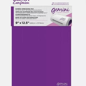 Crafter's Companion Gemini DIN A4 Embossingmatte Prägematte für Stanz- und Prägemaschine