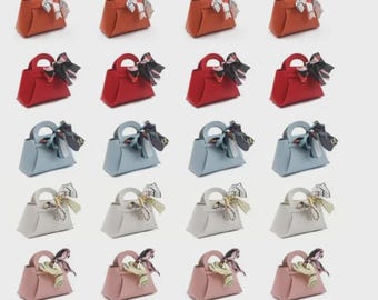 Geldgeschenk verpacken Handtasche Verpackung Geld Gutscheinverpackung Shopping Frau Geburtstag Jugendweihe Weihnachten Muttertag FARBE AUSW.
