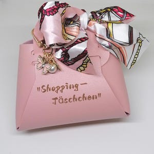 Alle Anlässe Neutral Geldgeschenk Verpackung Geld Gutschein Shopping-Täschchen Handtasche ROSA AUSWAHL Anhänger Karte