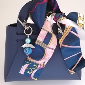 Zur Jugendweihe Geldgeschenkverpackung  Handtasche BLAU Shopping-Täschchen Anhänger  Glückwunschkarte Verpackung Geld Gutschein