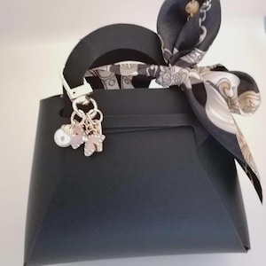 Zum Geburtstag Geldgeschenkverpackung  Handtasche SCHWARZ AUSWAHL Anhänger Shopping-Täschchen Verpackung Geld Gutscheinkarte
